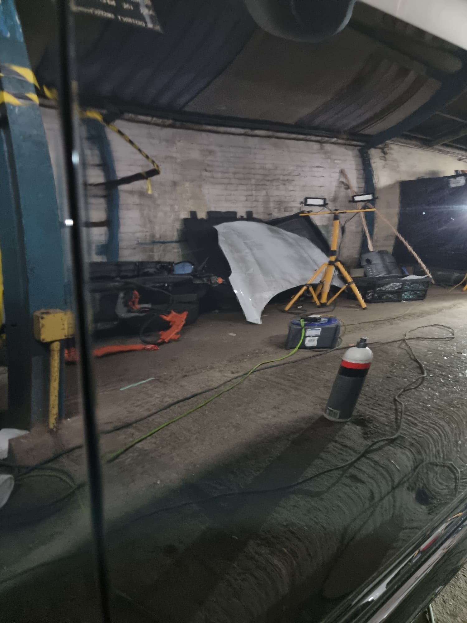 Paint after polishing